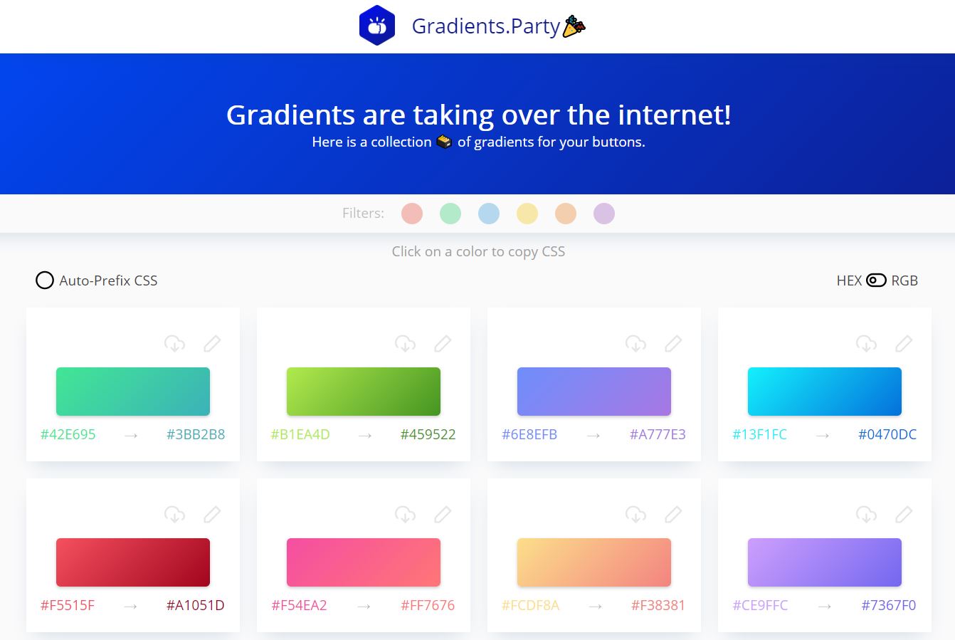 Gradients Party